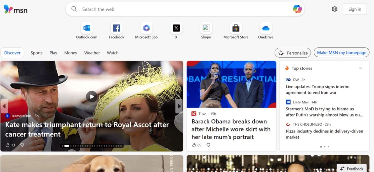 Dofollow Backlink from msn.com