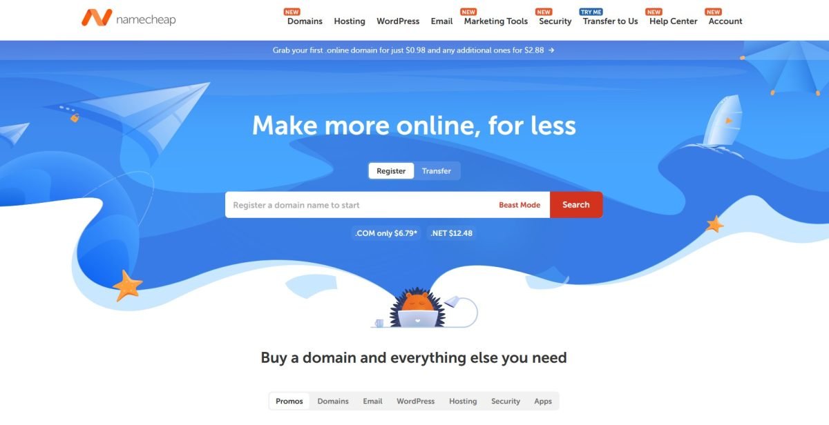 Buy Do-Follow Backlink From namecheap.com